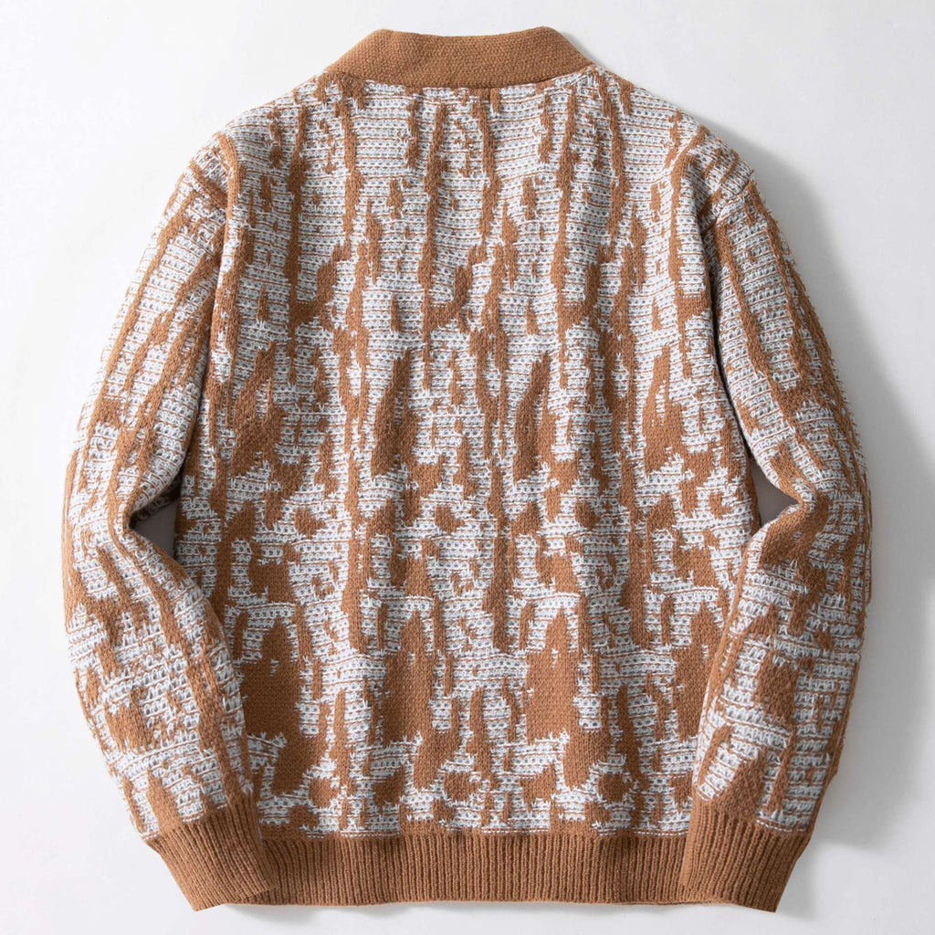 L'hiver d'automne des hommes Casual Knit Cardigan à manches longues