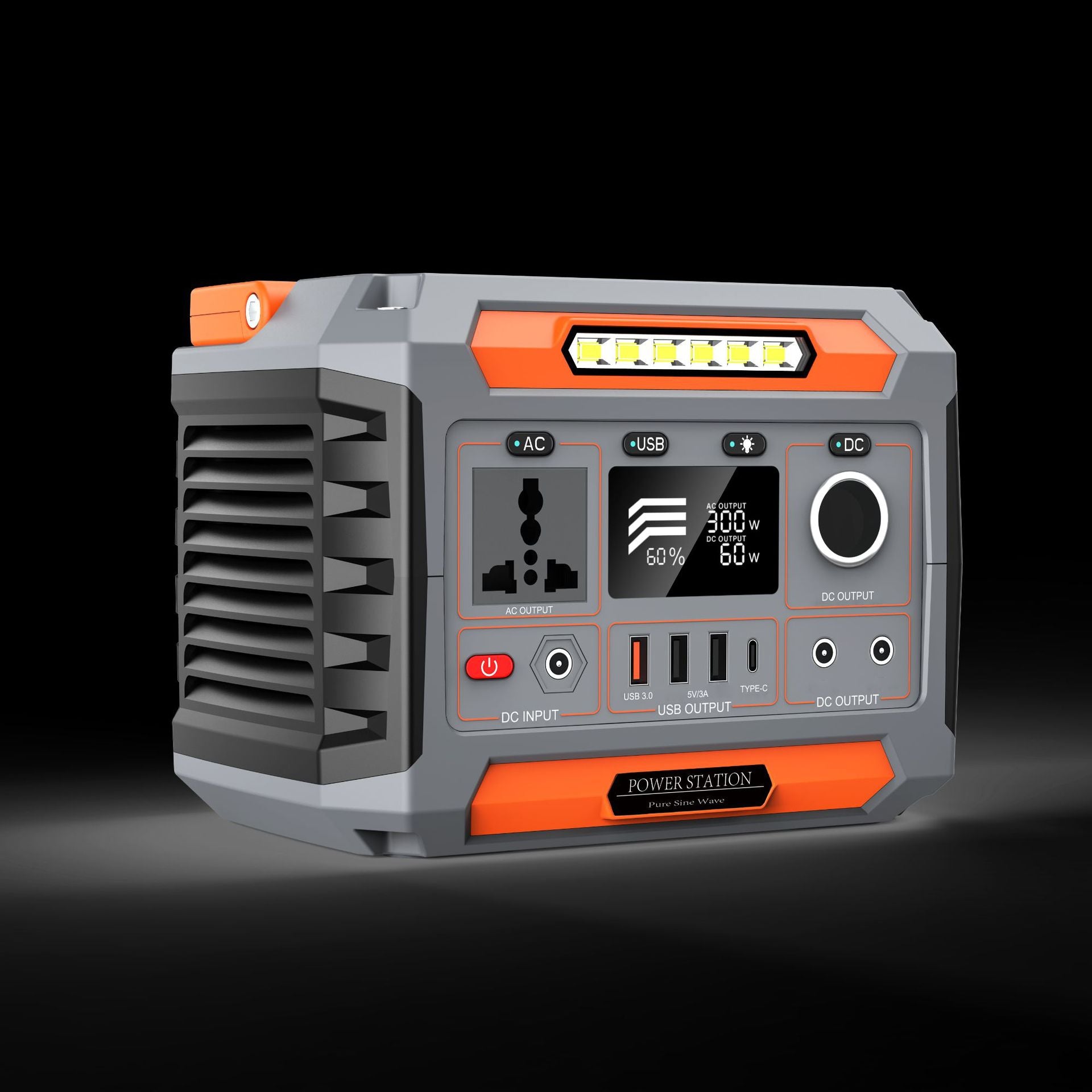 Alimentation électrique rechargeable de stockage d'énergie portable de camping d'urgence