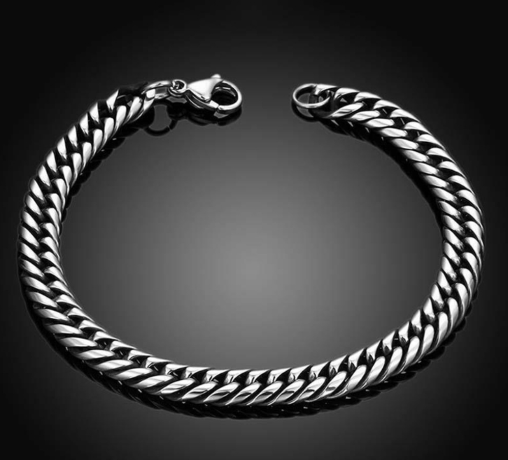 Bracelet en acier titane