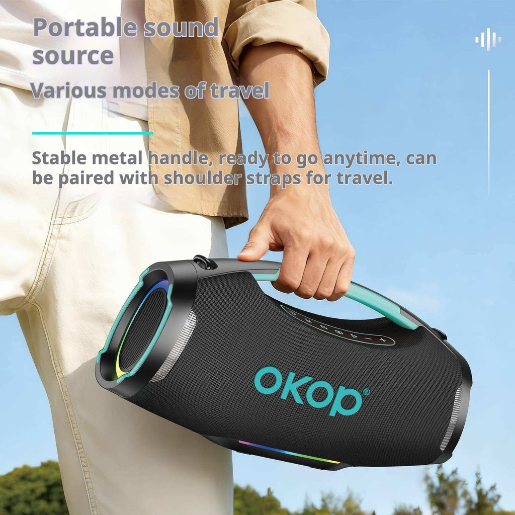 KP-8005 Haut-parleur Bluetooth sans fil portable haute puissance pour les collectes extérieures