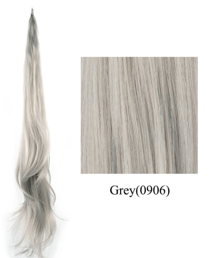 Flexible Synthétique Long Ponytail Enveloppé autour de Polonais Curly Ponytail Pour les femmes