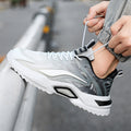 Lace-up Dead Shoes Fashion Sports Shoes Thick-soled Casual Breathable Sneakers For Men