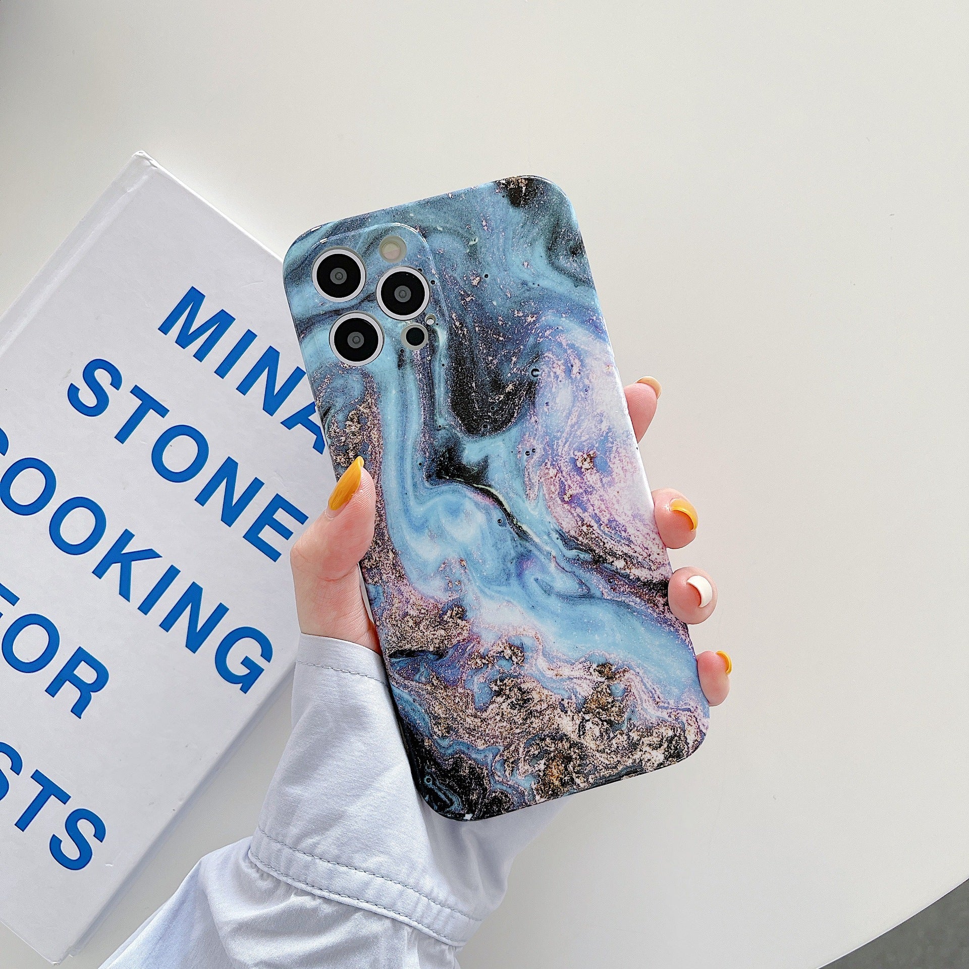 Fashion Marble Mode Silicone Cas de téléphone