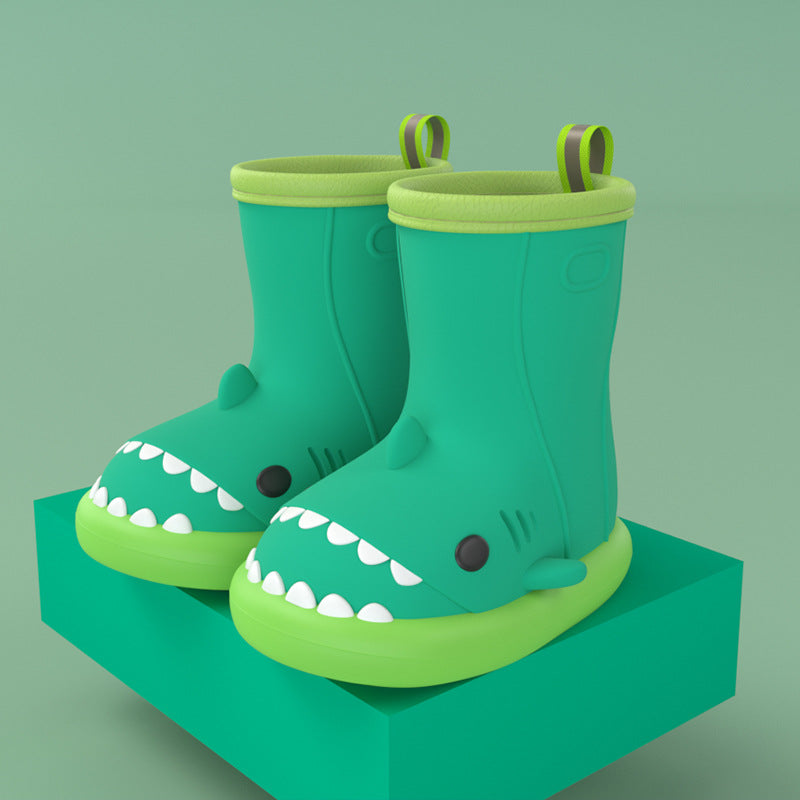 Chaussures de requin Bottes de pluie pour enfants