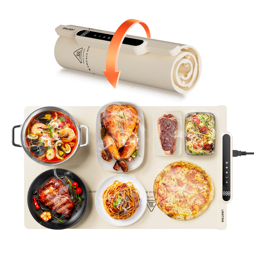 Plaque de chauffage pour aliments en silicone
