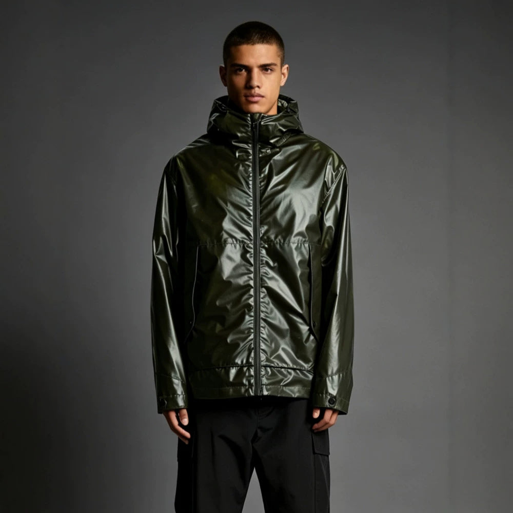 Veste homme thermique-responsable couleur-changement de manteau