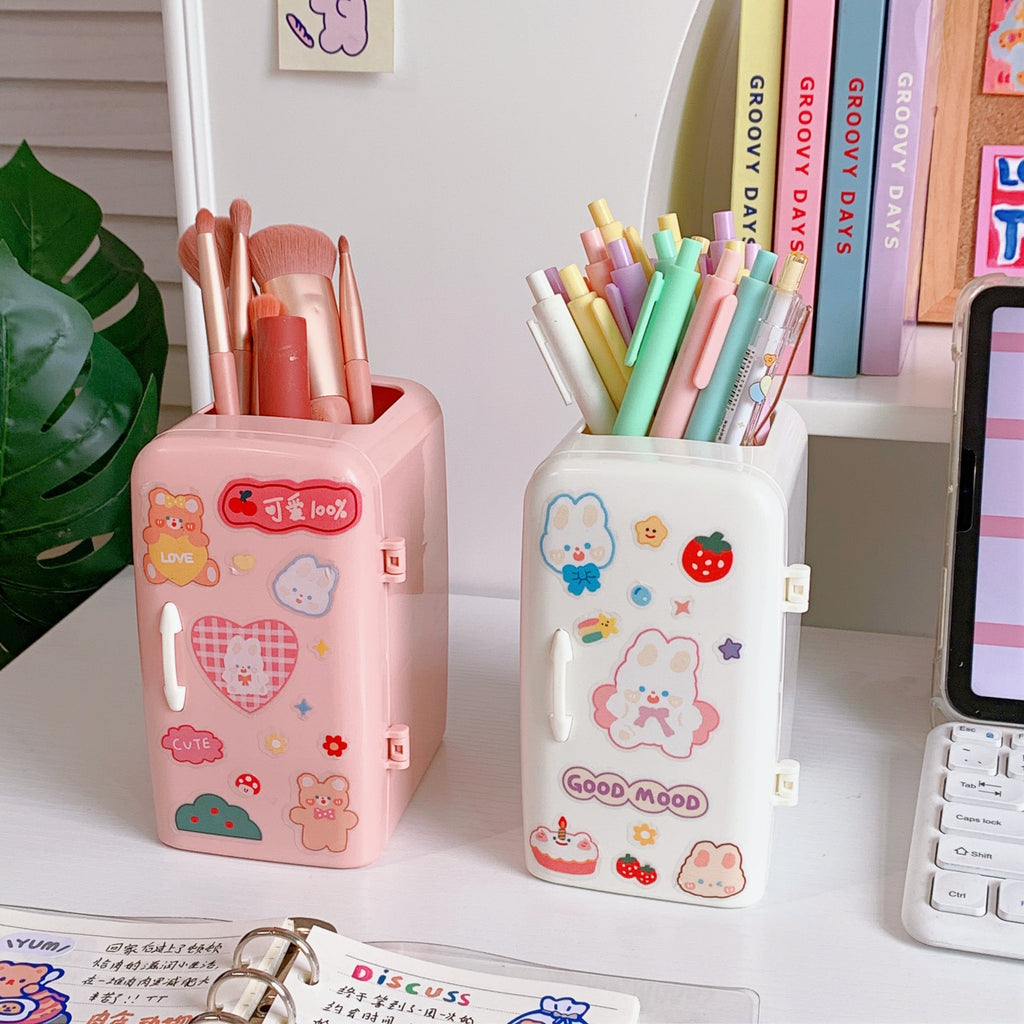 Réfrigérateur Crayon cas Creative porte-stylo multifonctionnel étudiant Mignon grande capacité S