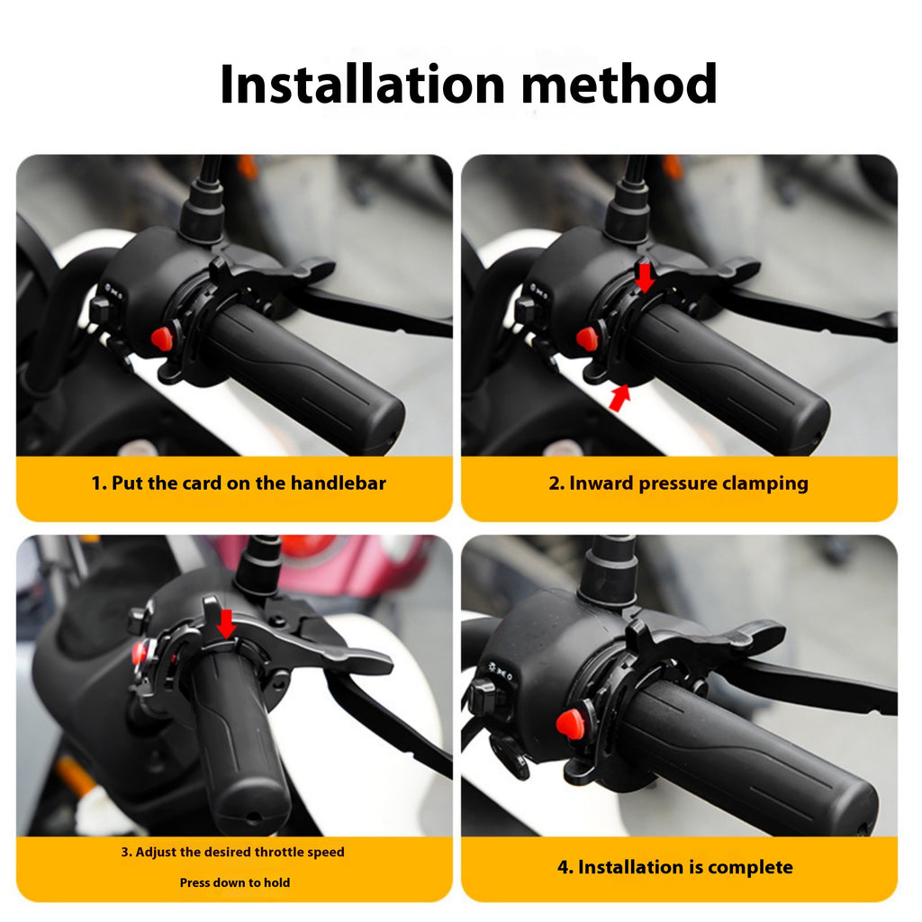Poignée de véhicule électrique Universal Cruise Control Throttle Clip