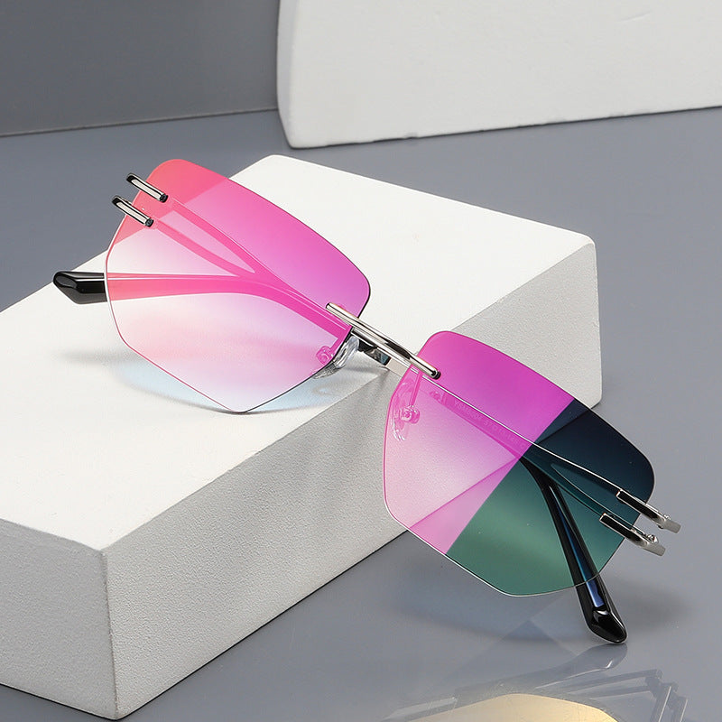 YSM8004 Lunettes de soleil sans cadre Unisexe