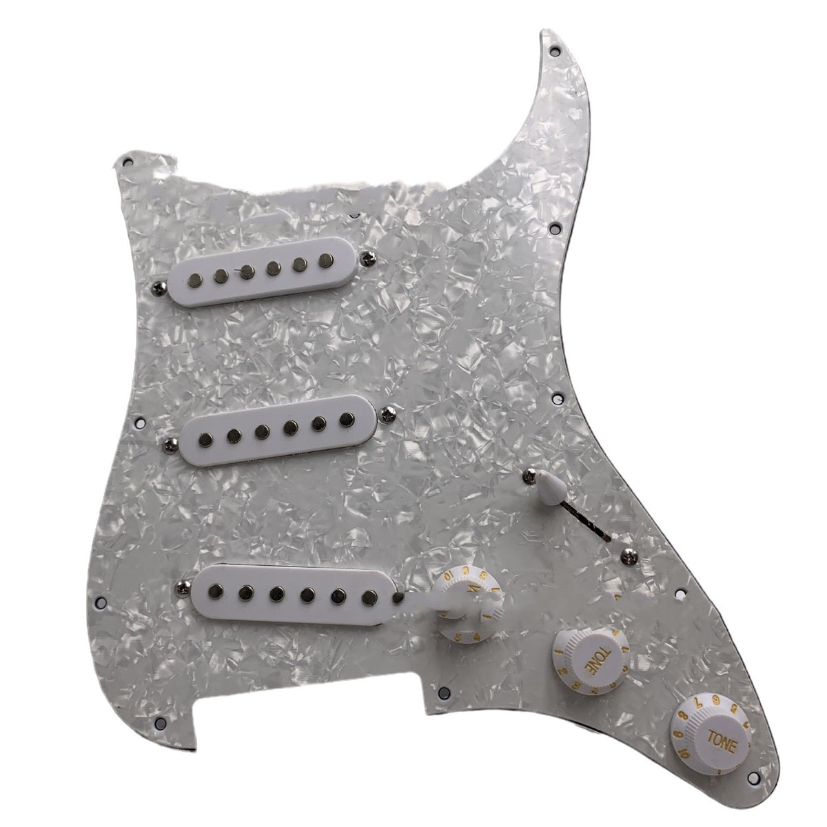 Accessoires pour guitare ST Ensemble complet Accessoires pour guitare électrique Plaque de garde ST Guitare électrique