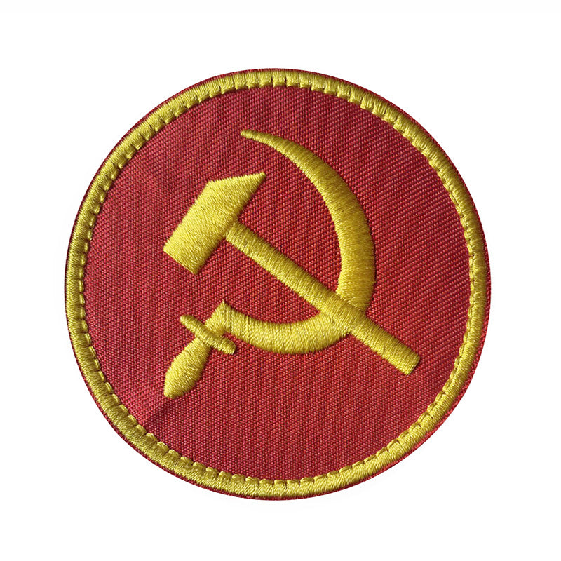 Insigne d'épaule Velcro en tissu brodé