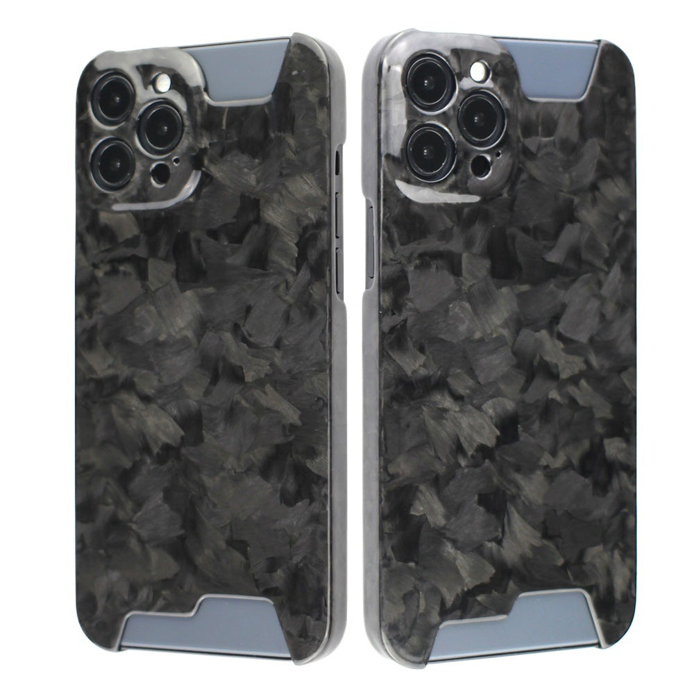 Carbon Fiber Forged Pattern Mobile Phone Protection Shell