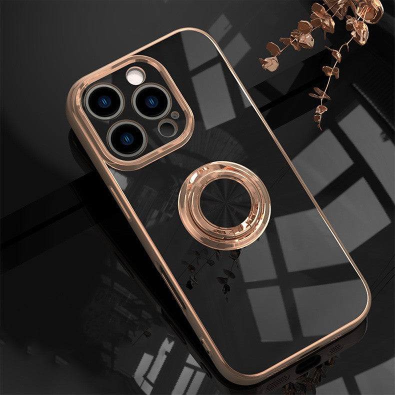 Coffret de téléphone portable monté sur une voiture, avec bague électronique