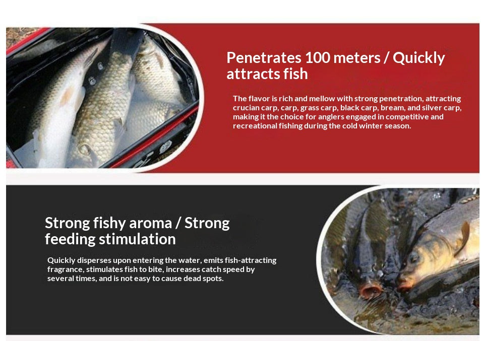 Red Insecte liquide poissonneux sauvage forte appât de poisson