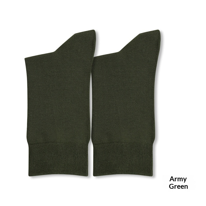 Chaussettes antibactériennes désodorisantes pures en coton pur