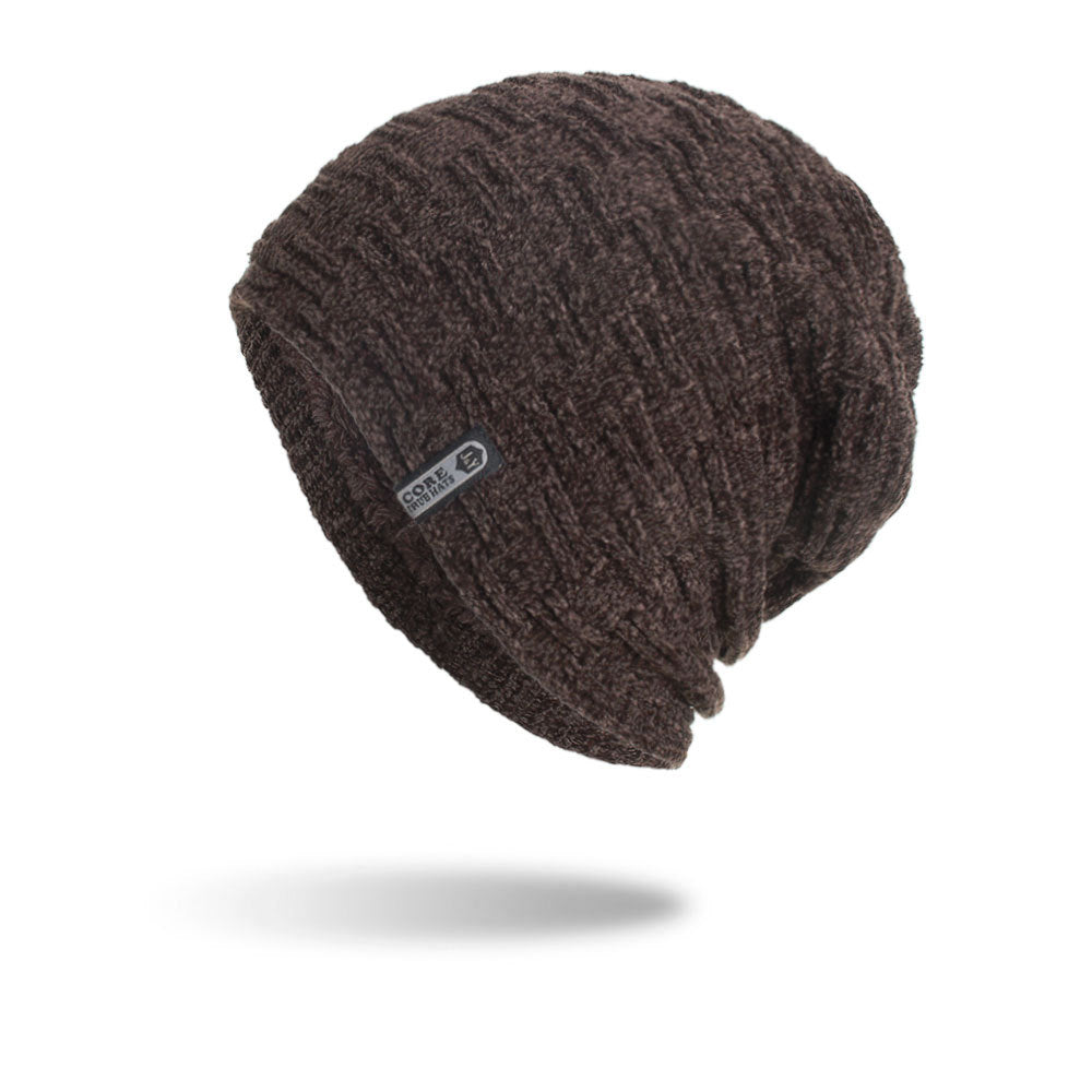 Chapeau de vêtements à motif horizontal et vertical