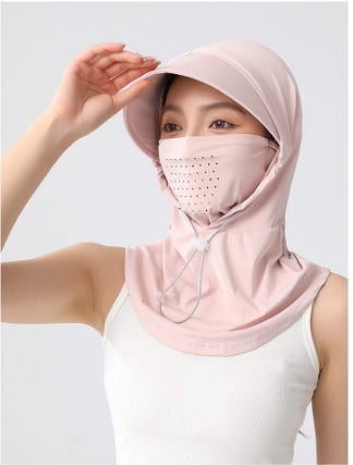 Masque du visage de l'écran solaire Été des femmes