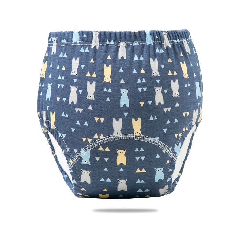 Pantalons d'entraînement de toilette bébé Pure coton imperméable Couche lavable