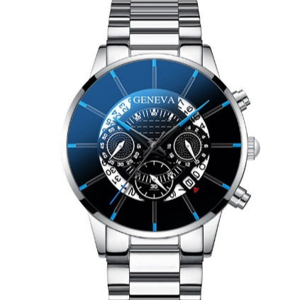 Calendrier Montres en acier Montres en quartz pour hommes