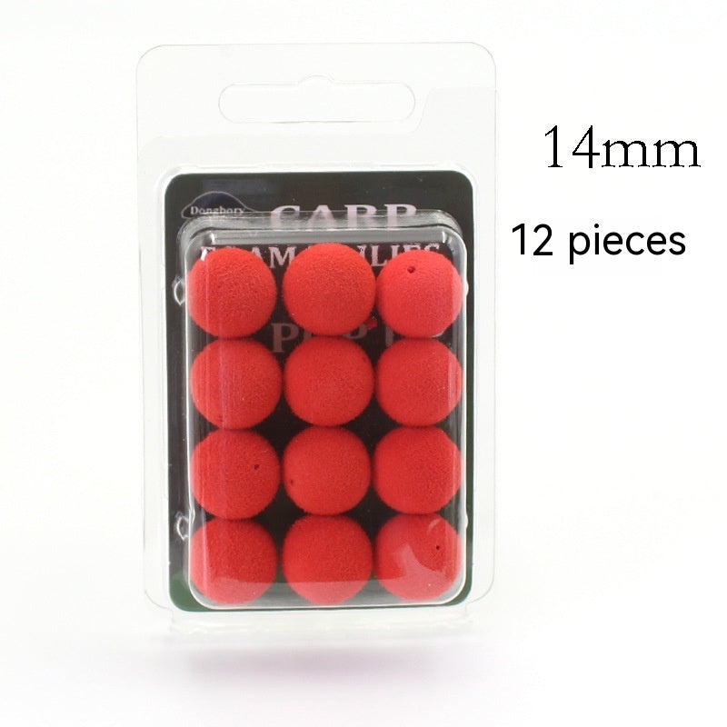 Super Grandes Perles de pêche de flottaison Carpe Pêche Foam Float Inverser Lure Blanc Amour
