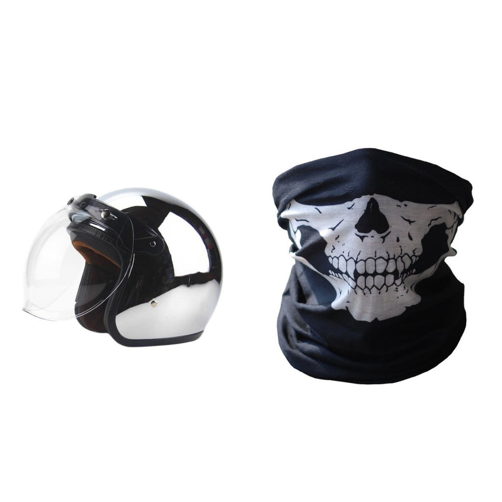 Rétro Batterie Casque de véhicule électrique miroir réfléchissant