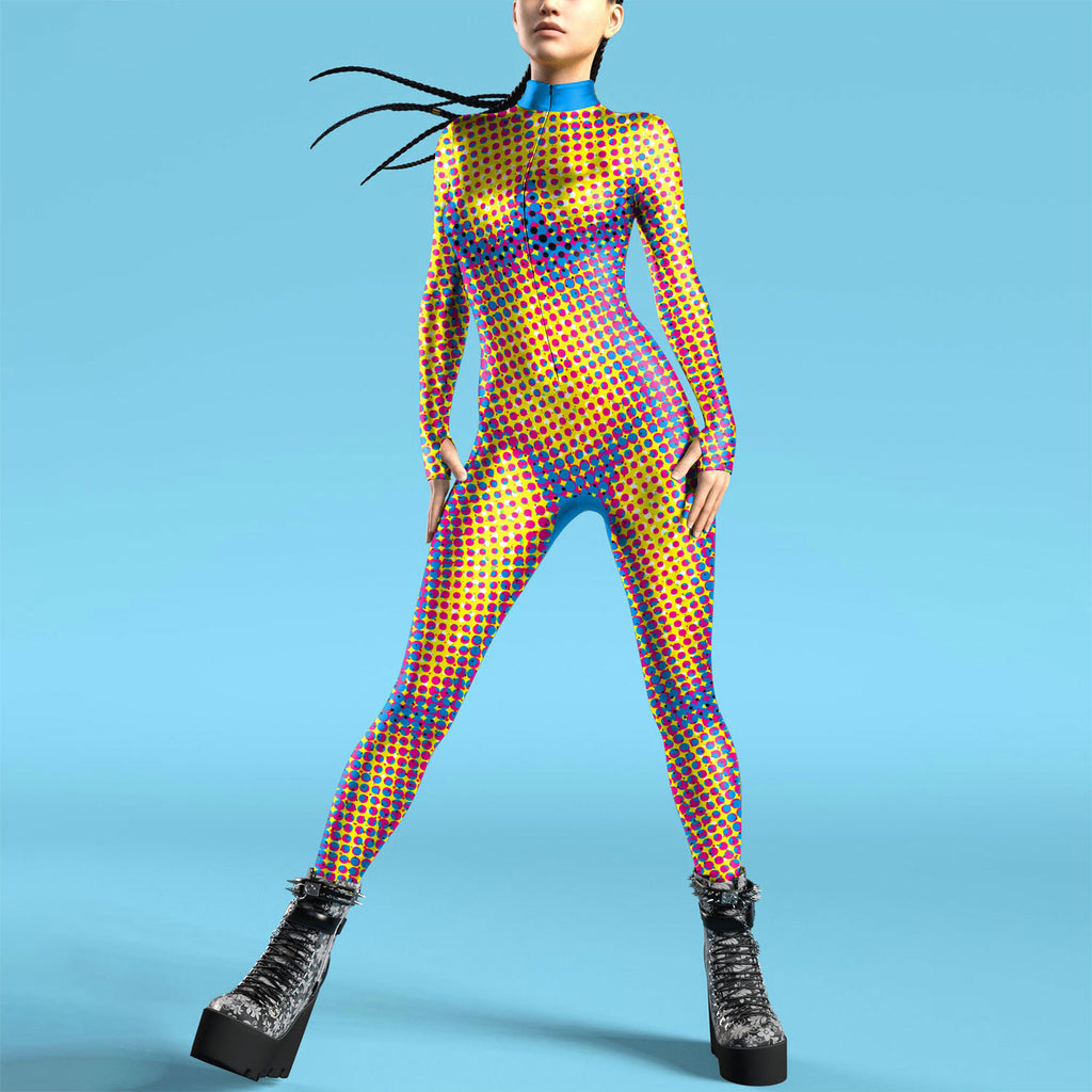 Costume de saut à main numérique imprimé 3D