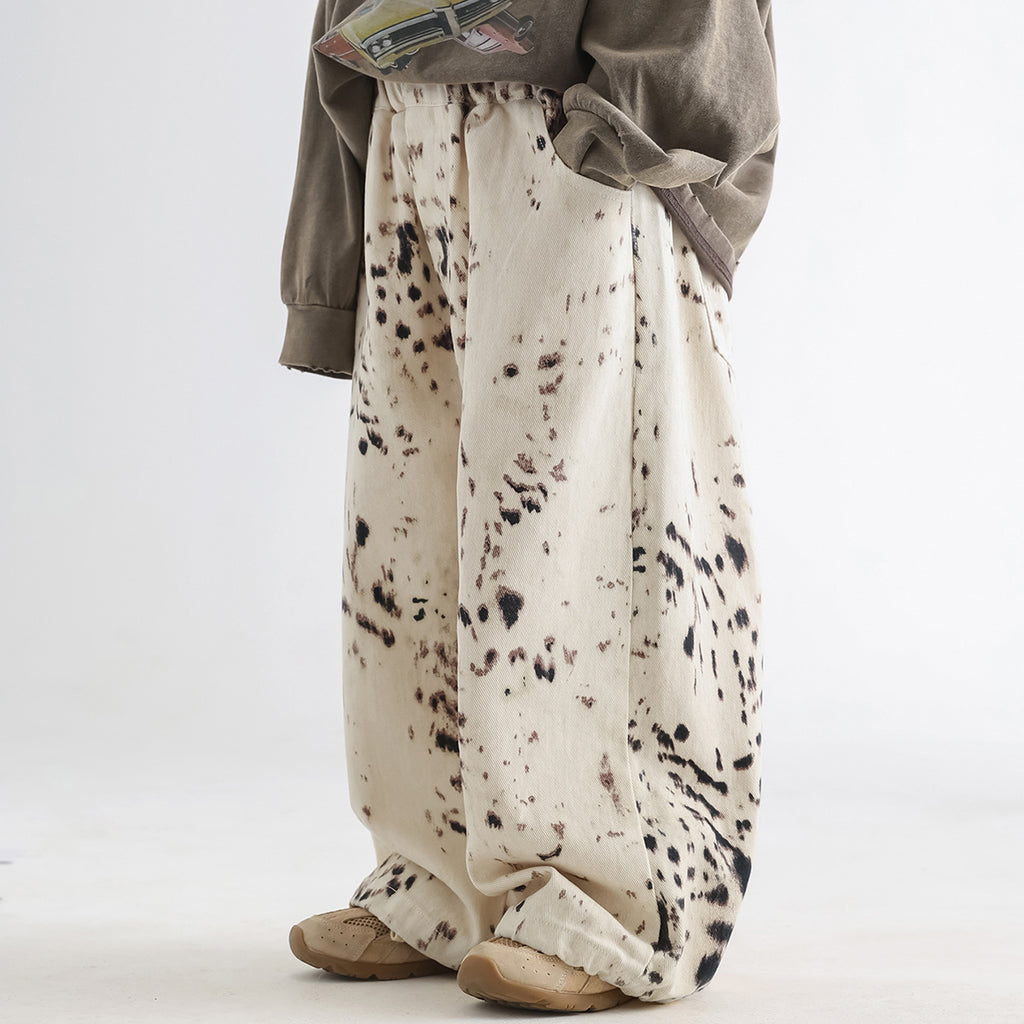 Enfants Leopard-print coréen Pantalon casual