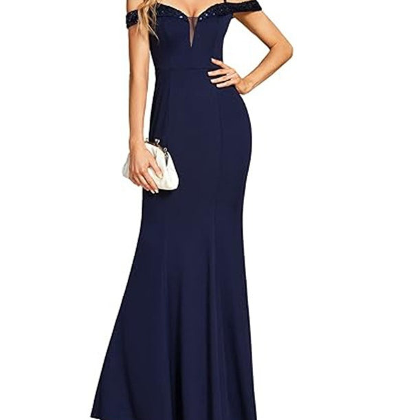 Vêtements pour femmes Robe longue de soirée en écharpe