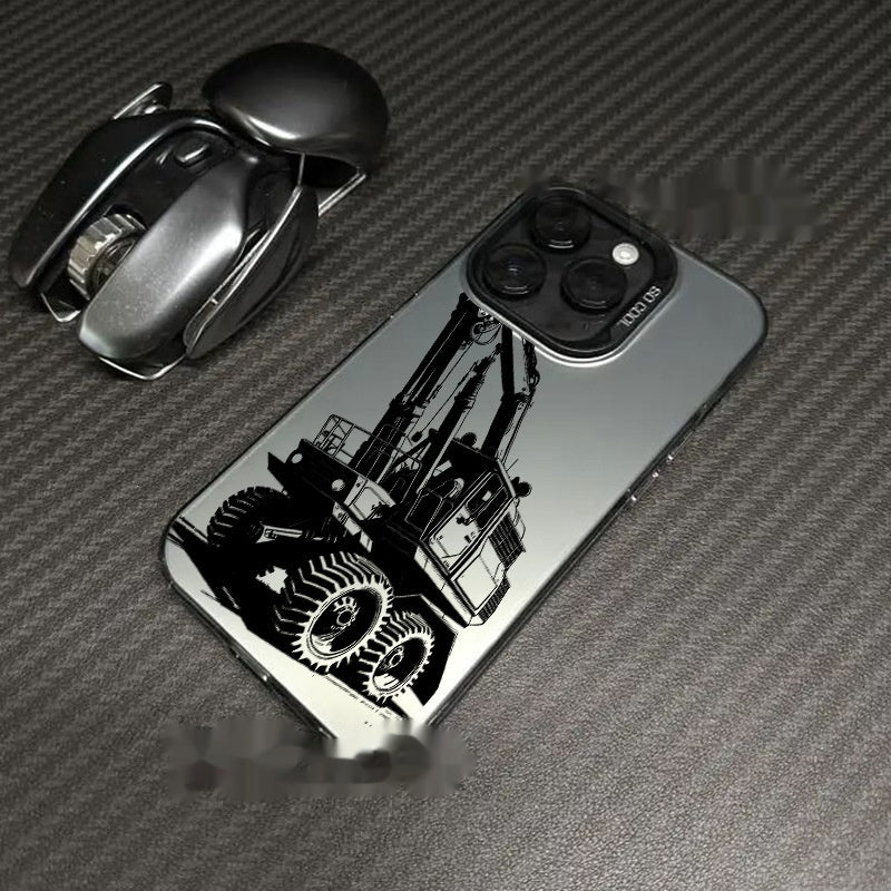 Excavateur IPhone16Pro téléphone cas laser
