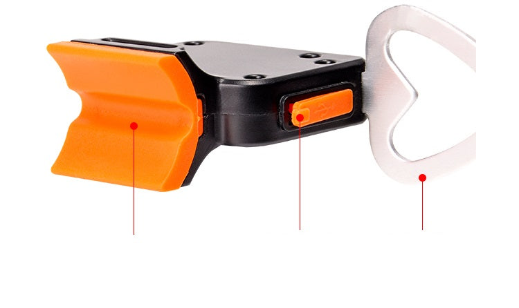 Éclairage de queue d'avertissement de vélo rechargeable USB