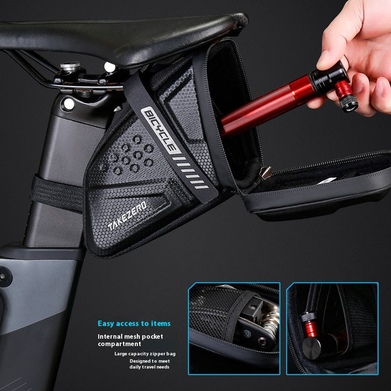 Vélo Saddle Box Sac Saddle Mountain Bike Fixation et montage