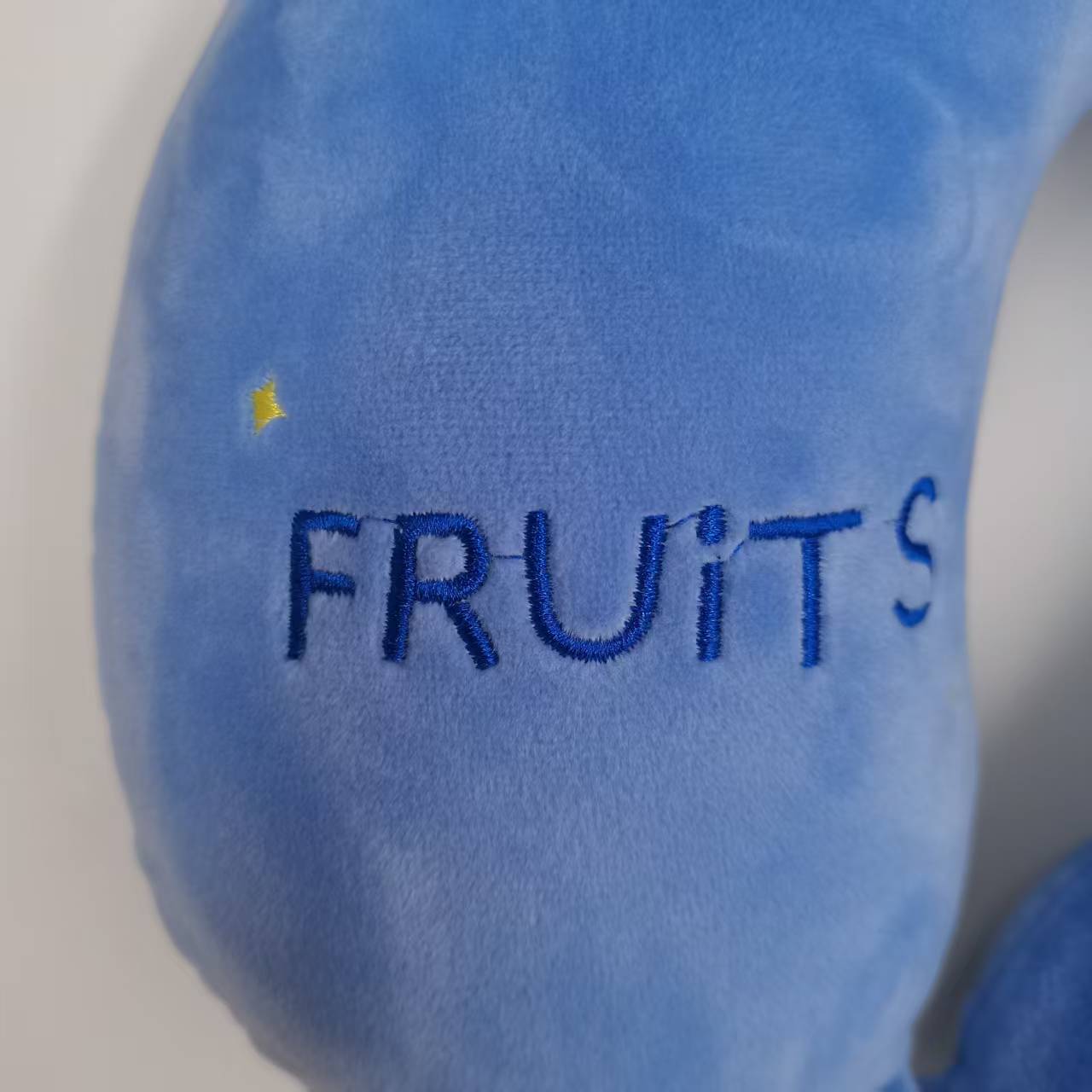 Oreiller mignon bleu Fruits UShaped Col