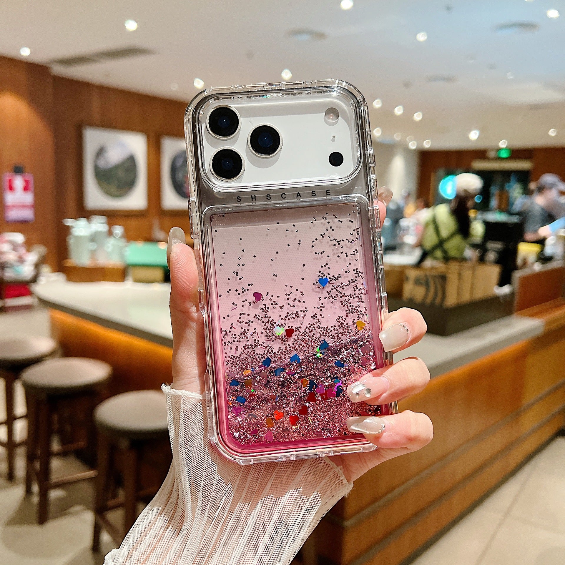 Coque de téléphone Dream Gradient Trois-en-un résistant à la goutte