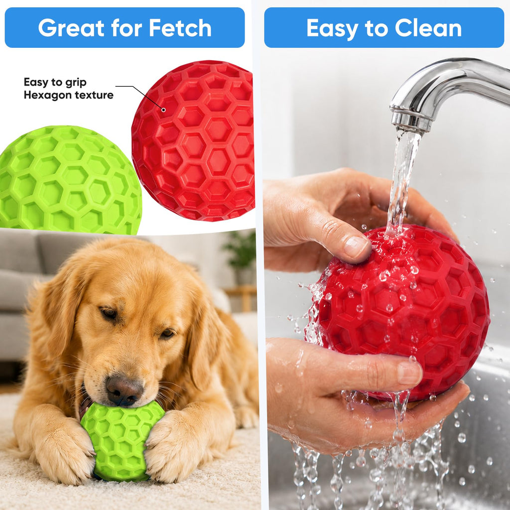 Balles de chien Squeaky Jouet 2 Pack