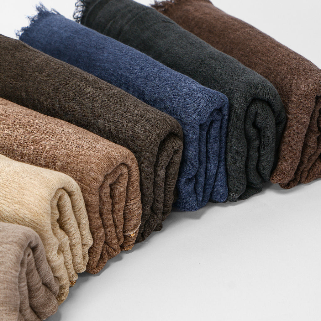 Arrivée Écharpe longue fringée à chaîne de Rayon