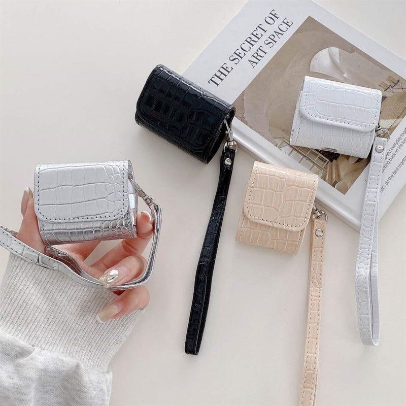 Crocodile-pattern Case pour Apple AirPods 2 3 et Pro 24 générations