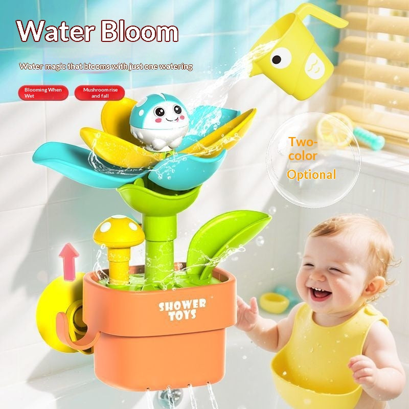 Jouet de douche de bain de bébé Sprinkler d'eau sûre pour les enfants Baignoire Playtime