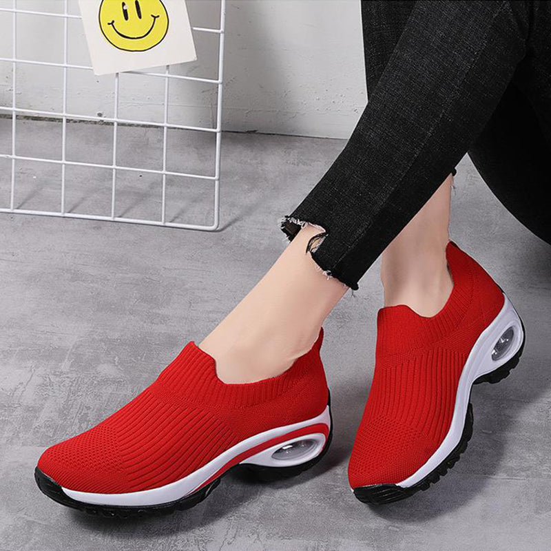 Sneakers Femmes Air Coussin Mesh Respirant Chaussures de sport de course