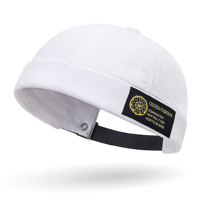 Tendance de broderie côté homme Skullcap