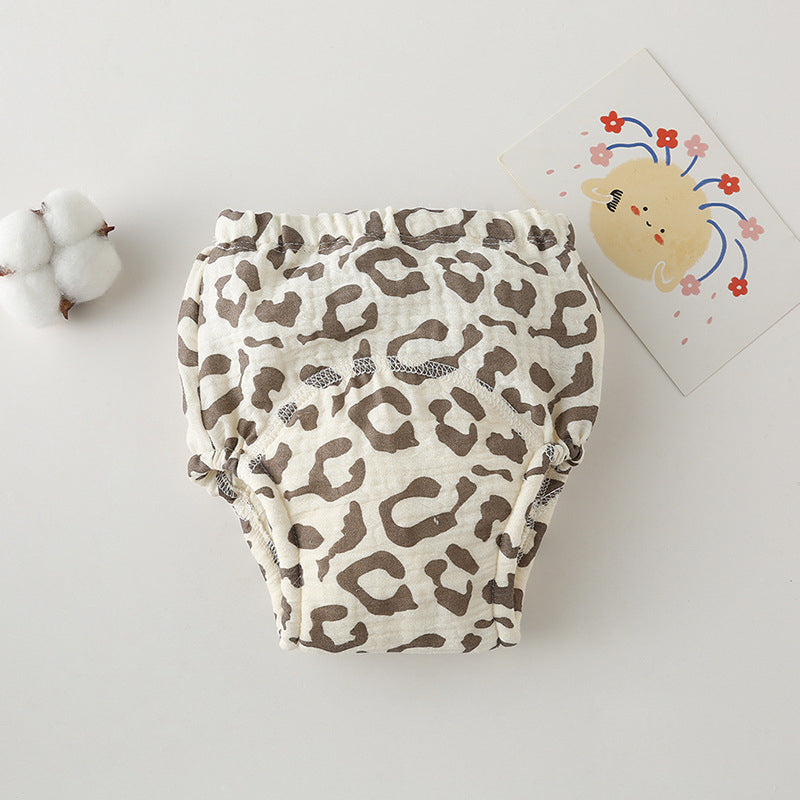 Corean Gauze Cotton Baby's Ring Urine Waterproof pour prévenir les fuites de piège d'entraînement d'urine