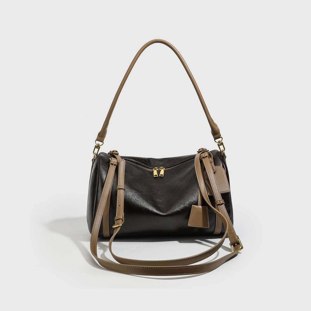 Stylish Minimalist Sac d'oreiller mat-fini Grande capacité pour les femmes