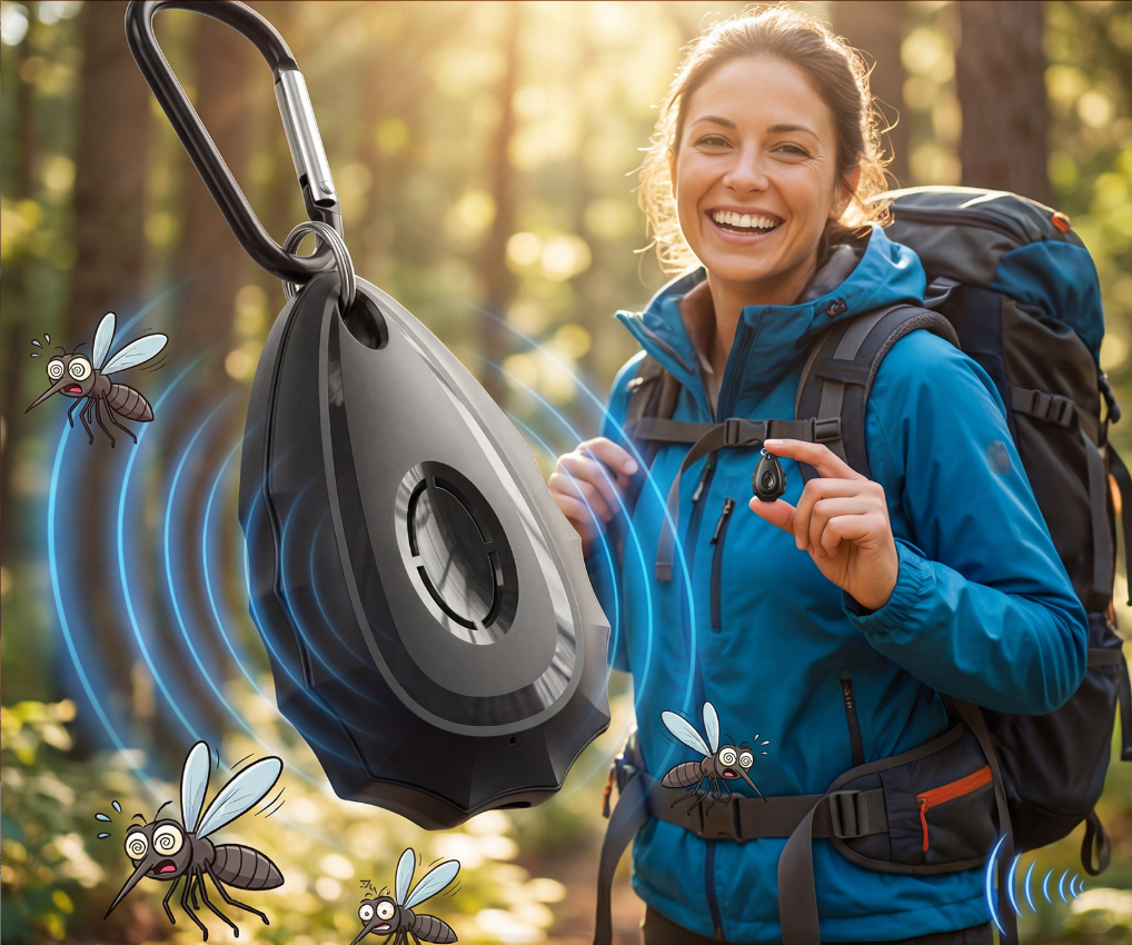Répulsif portable à l'extérieur