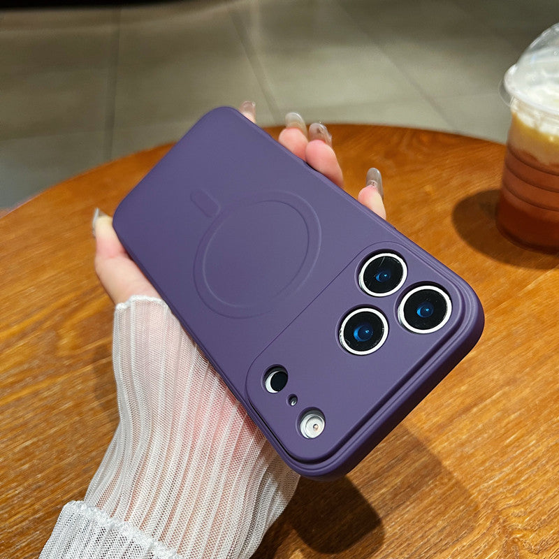 Cas de téléphone liquide magnétique