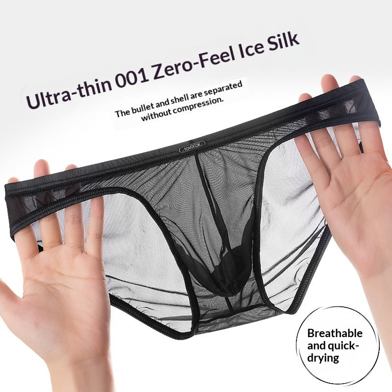 Hommes Ice Silk Cooling Sous-vêtements