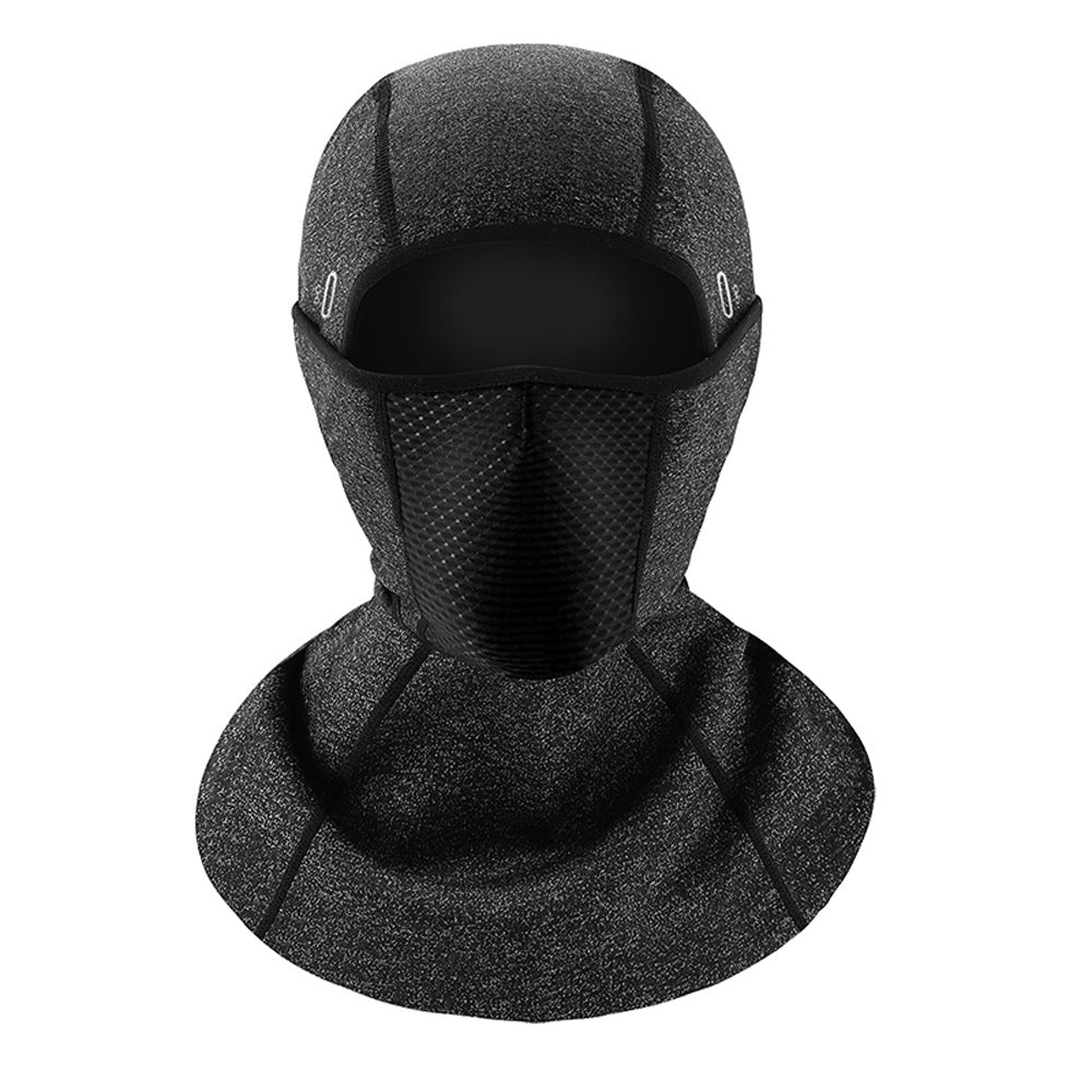 Cyclisme extérieur chaud double couche polaire épais coupe vent moto casque Linin
