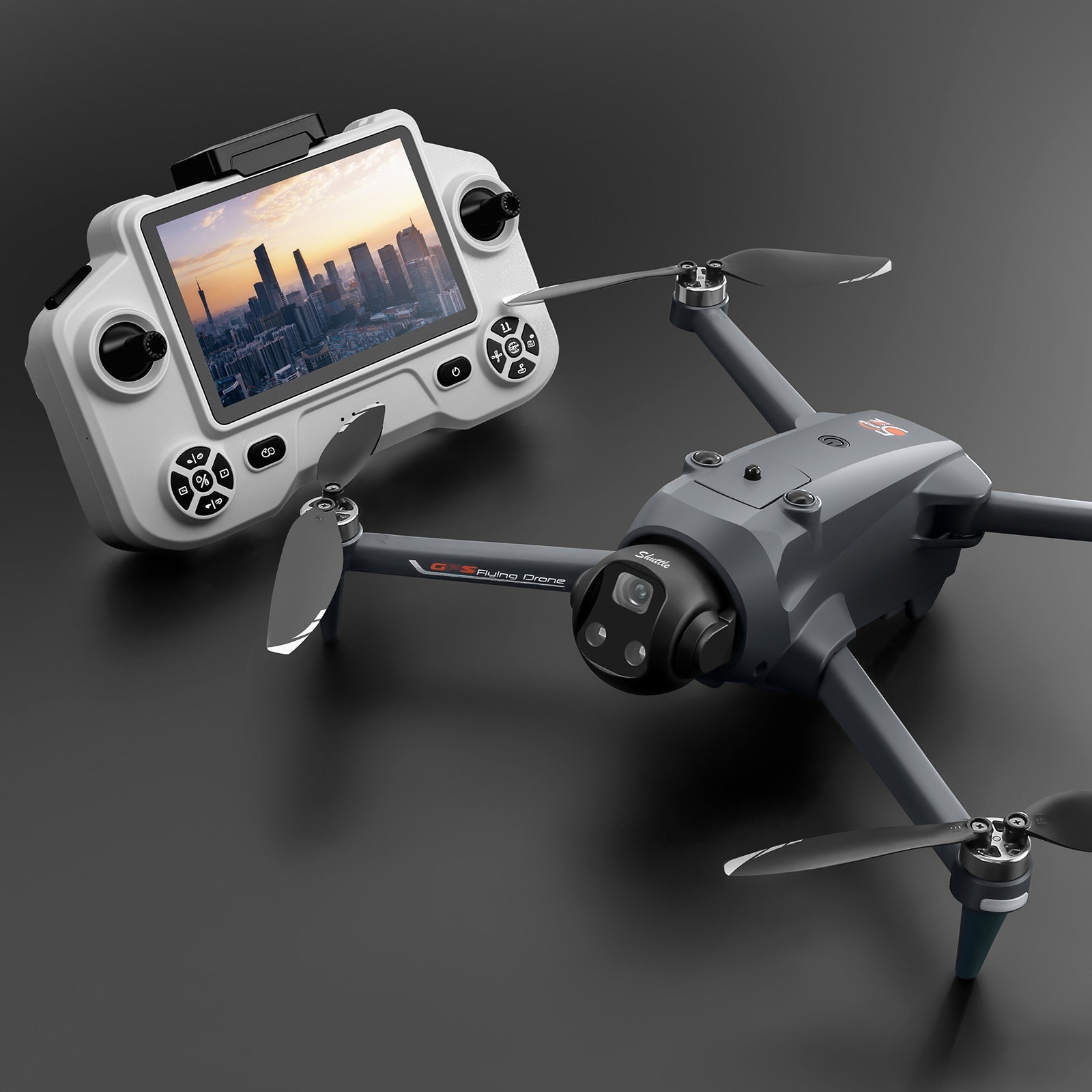 Drone avec positionnement intelligent GPS pour la photographie aérienne