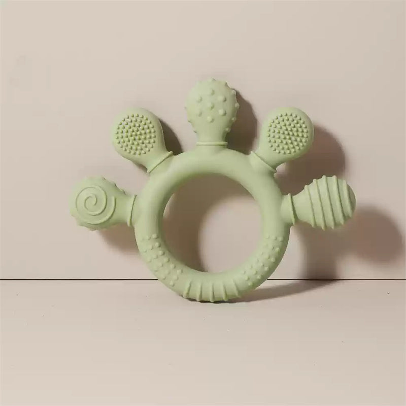 Enceinte de maintien de main en silicone comestible