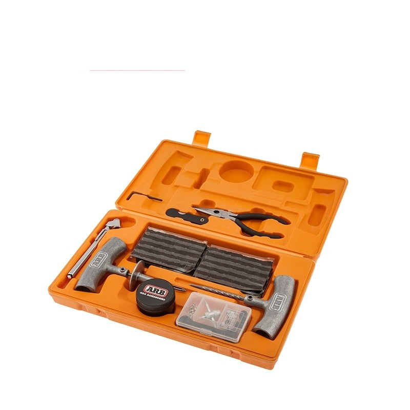 Jeu d'outils de réparation rapide de pneus hors route en caoutchouc de secours