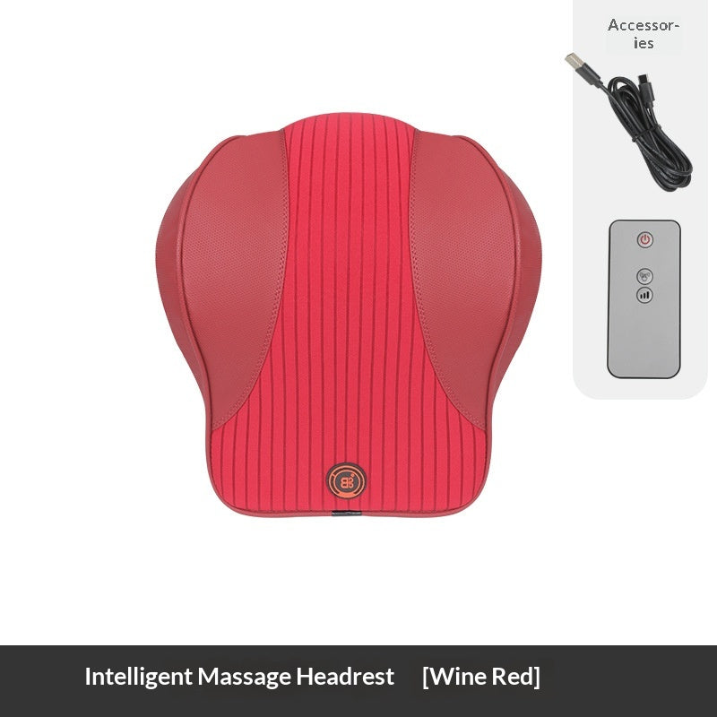 Accoudoir de voiture Massage électrique Lombaire Support Coussin