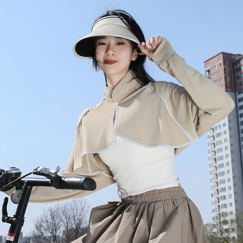 Chemise de soleil à manches longues pour les femmes